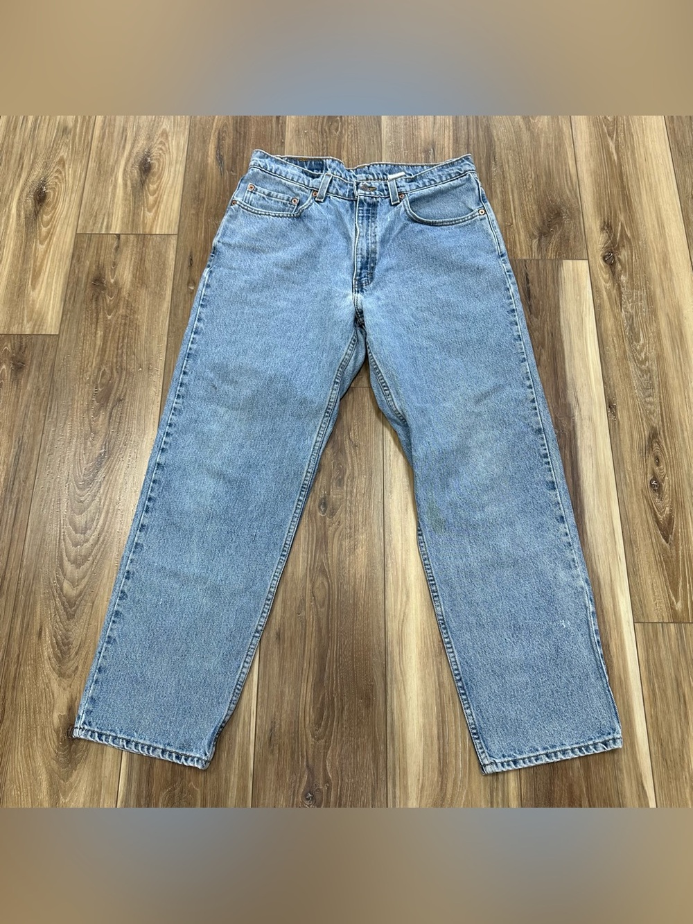 Vintage 90s Levi’s 550 Relaxed Fit 100% Cotton Jeans Made in USA, 34x30